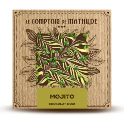 ohgreen Voeding|Mojito stijl donkere chocoladetablet