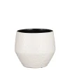 ohgreen Potten En Vazen|Morris pot rond wit - h21xd24cm