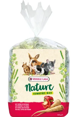 ohgreen Knaagdieren Voeding|Nature Timothy Hay Bell Pepper & Parsnip 500 g
