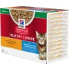 ohgreen Kat Voeding|Natvoer voor katten hill's science plan healthy cuisine kitten stoofpotje met kip en toegevoegde groenten, met zalm en toegevoegde groenten multipack 12x80g