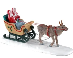 ohgreen Lemax Kerstdorpen|North pole sleigh ride