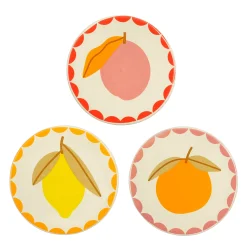 ohgreen Servies|Onderzetter fruit - h0,5xd9,5cm