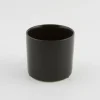 ohgreen Potten En Vazen|ORCHIDEEPOT CILINDER BASIC Ø 14CM MAT ZWART