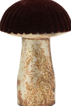 ohgreen Sfeermakers|Herfst|Paddenstoel in glas bruin 9cm