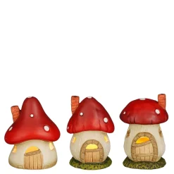 ohgreen Sfeermakers|Herfst|Paddestoel huis - l9,5xb7,5xh11,5