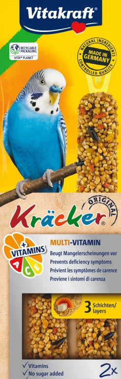 ohgreen Vogels Voeding|Parkietenkracker multivitamin 2in1