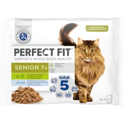 ohgreen Kat Voeding|Perfect fit pouch senior 4x85g