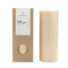 ohgreen Kaarsen|Pillar kaars beige