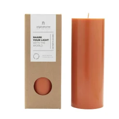 ohgreen Kaarsen|Pillar kaars terra