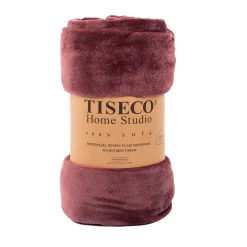 ohgreen Cosy Corner|Plaid cosy microflanel 130x160cm, apple butter