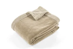 ohgreen Cosy Corner|Plaid/deken chenille - zand