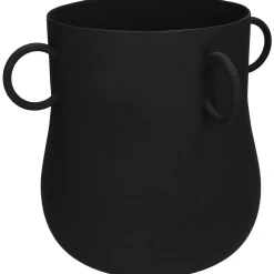 ohgreen Sfeermakers|Planter ijzer zwart 32x32x26.5cm