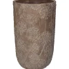 ohgreen Potten En Vazen|Planter paardebloem beton goud 18x18x30cm