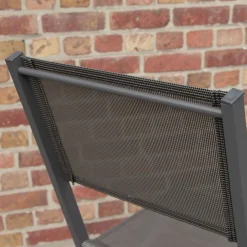 ohgreen Tuinmeubelen|Plooistoel Modulo grijs antraciet