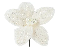 ohgreen Thema Cosy|Kerstornamenten|Poinsettia kunstbont