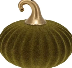 ohgreen Sfeermakers|Herfst|Pompoen in glas groen 10cm