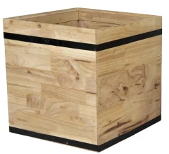 ohgreen Hout|Pot Acacia FSC kubiek w43h45