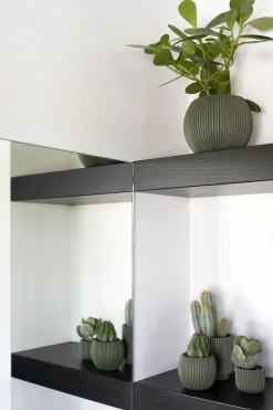 ohgreen Potten En Vazen|Pot bol groove 8x7