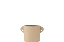 ohgreen Sfeermakers|Pot renaissance keramiek beige (16.5x8.5x11.5cm)