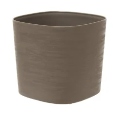 ohgreen Kunststof|Ecocheques|Pot Respect met reservoir 20x20h17 taupe