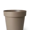 ohgreen Kunststof|Ecocheques|Pot rond happy met wielen 50h 41 taupe