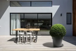 ohgreen Kunststof|Ecocheques|Pot rond happy met wielen 50h 41 antraciet