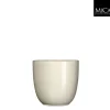 ohgreen Potten En Vazen|POT ROND TUSCA H14D14.5 CREME ES/13