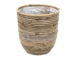 ohgreen Potten En Vazen|Pot round balloon stripe d24h24cm