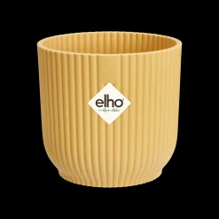 ohgreen Potten En Vazen|Ecocheques|Pot vibes fold 9cm botergeel