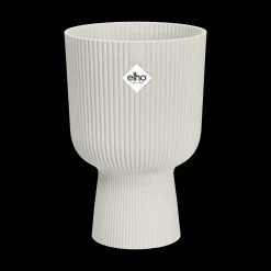 ohgreen Potten En Vazen|Ecocheques|Pot vibes fold coupe 14cm zijdewit