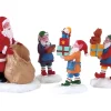 ohgreen Lemax Kerstdorpen|Present procession, set of 4