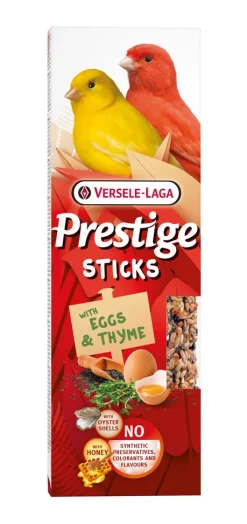 ohgreen Vogels Voeding|Prestige sticks kanaries met ei & tijm - 2 stuks 60g