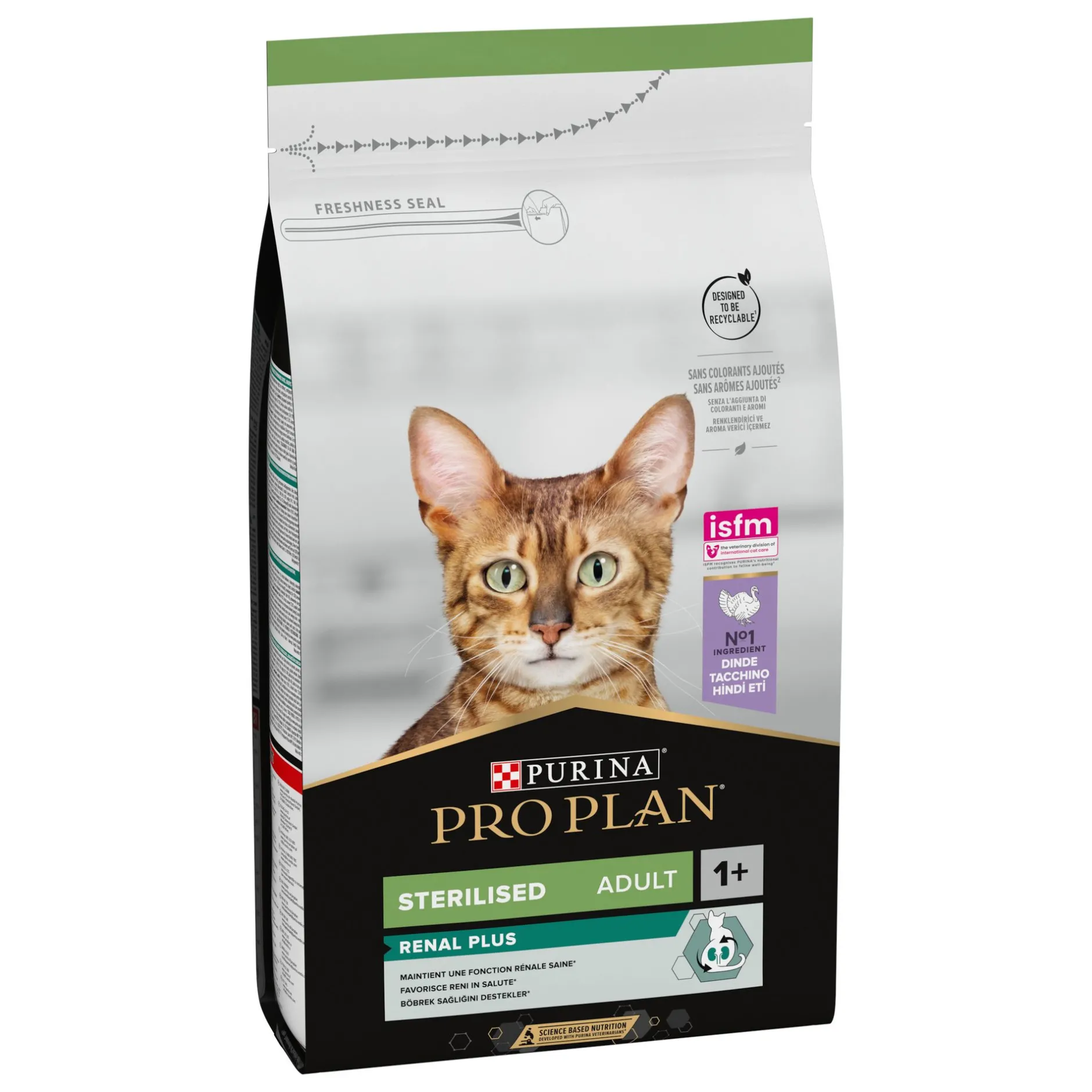ohgreen Kat Voeding|Werelddierendag|PROPLAN Sterilised Renal Adult Cat Kalkoen 1.5kg