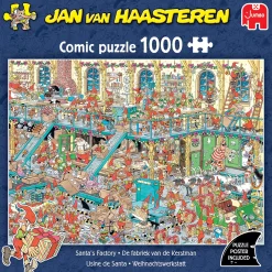 ohgreen Puzzel|Puzzel xms jvh santa's factory 1000