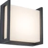 ohgreen Verlichting|Ecocheques|Qubo wandlamp donkergrijs led 9.5w