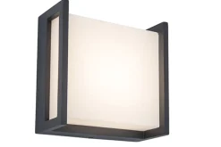 ohgreen Verlichting|Ecocheques|Qubo wandlamp donkergrijs led 9.5w