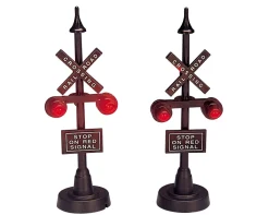 ohgreen Lemax Kerstdorpen|Railway stop light, set/2, b/o (4.5v)
