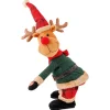 ohgreen Thema Holiday|Kerstdecoratie|Rendier singing and twirking rood groen