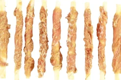 ohgreen Hond Voeding|R'hide stokjes omwikkeld met kip 12cm 7/8mm 600gr