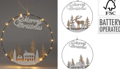 ohgreen Thema Cosy|Deco Verlichting Binnen|Ring 40cm met led wit