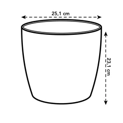 ohgreen Ecocheques|Potten En Vazen|Rond 25cm