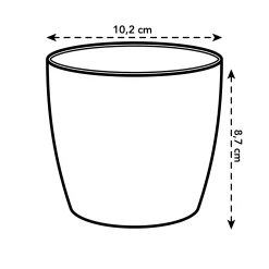 ohgreen Ecocheques|Potten En Vazen|Rond 9,5cm