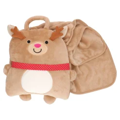 ohgreen Kerstdecoratie|Rugzak met rendierdekentje