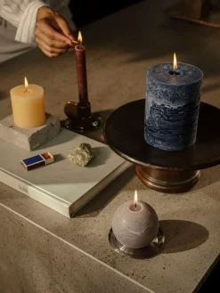 ohgreen Kaarsen|Rustieke balkaars