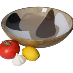 ohgreen Sfeermakers|Schaal organische hout beige 34x34x8cm