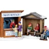 ohgreen Lemax Kerstdorpen|Schaatshuur, set van 3