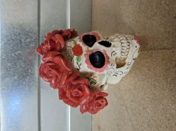 ohgreen Beelden|Schedel met rozen