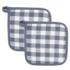 ohgreen In En Rond De Keuken|Set van 2 pannenlap gingham