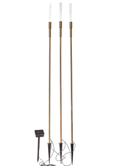 ohgreen Verlichting|Ecocheques|Set van 3 solarlampen Ronda (tuinstekers)