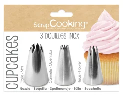 ohgreen Bakken|Set van 3 spuitmondjes